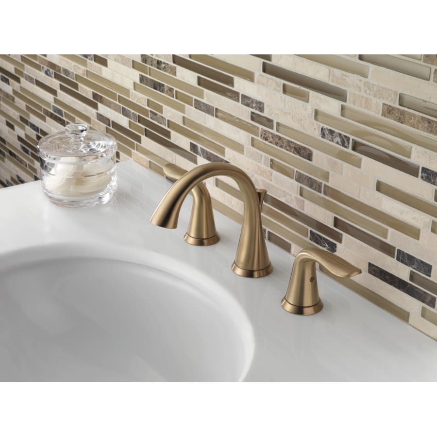Delta-3538-MPU-DST-Sink Installation in Champagne Bronze
