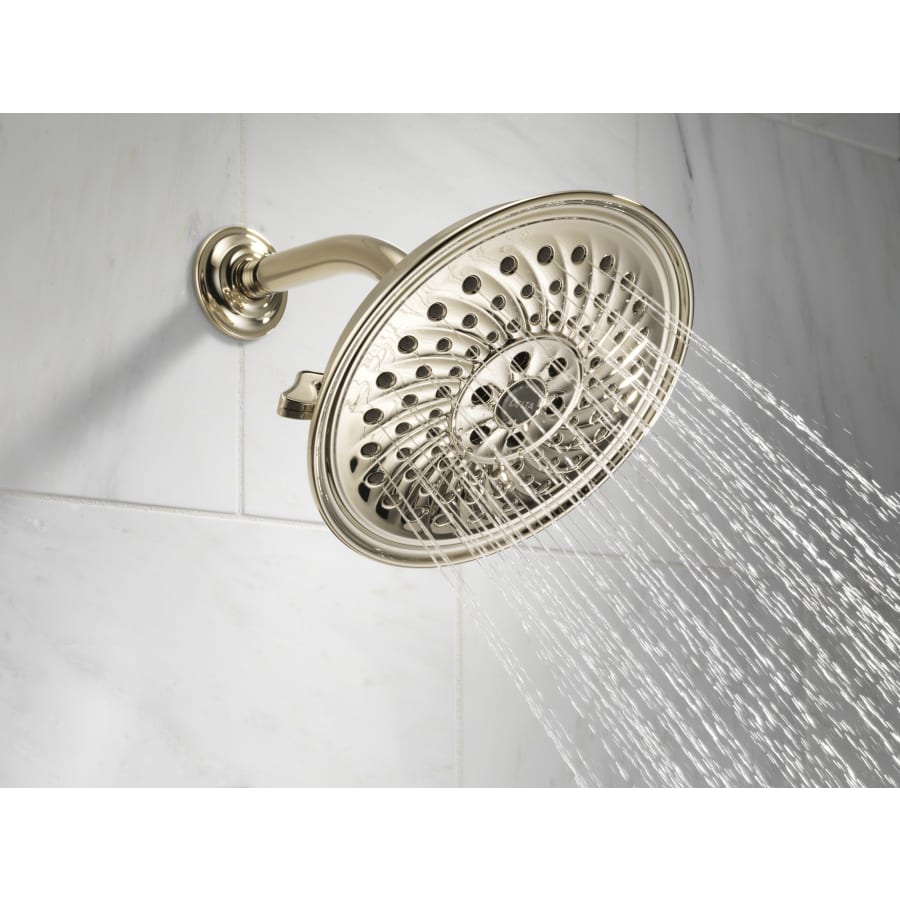 Delta-52687-Running Shower Head in Brilliance Polished Nickel