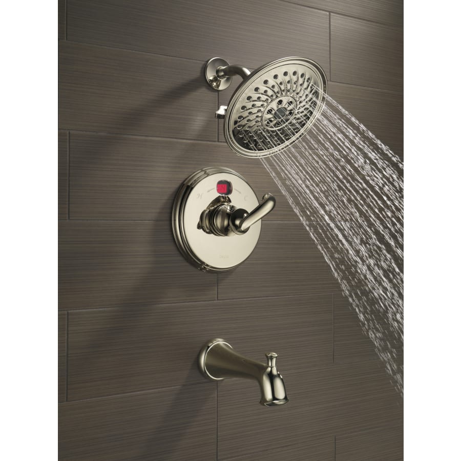 Delta-52687-Running Tub and Shower Trim in Brilliance Polished Nickel