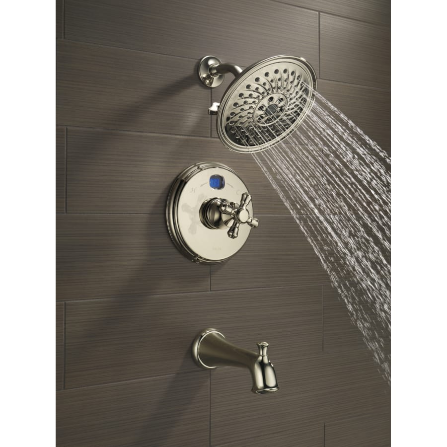 Delta-52687-Running Tub and Shower Trim in Brilliance Polished Nickel