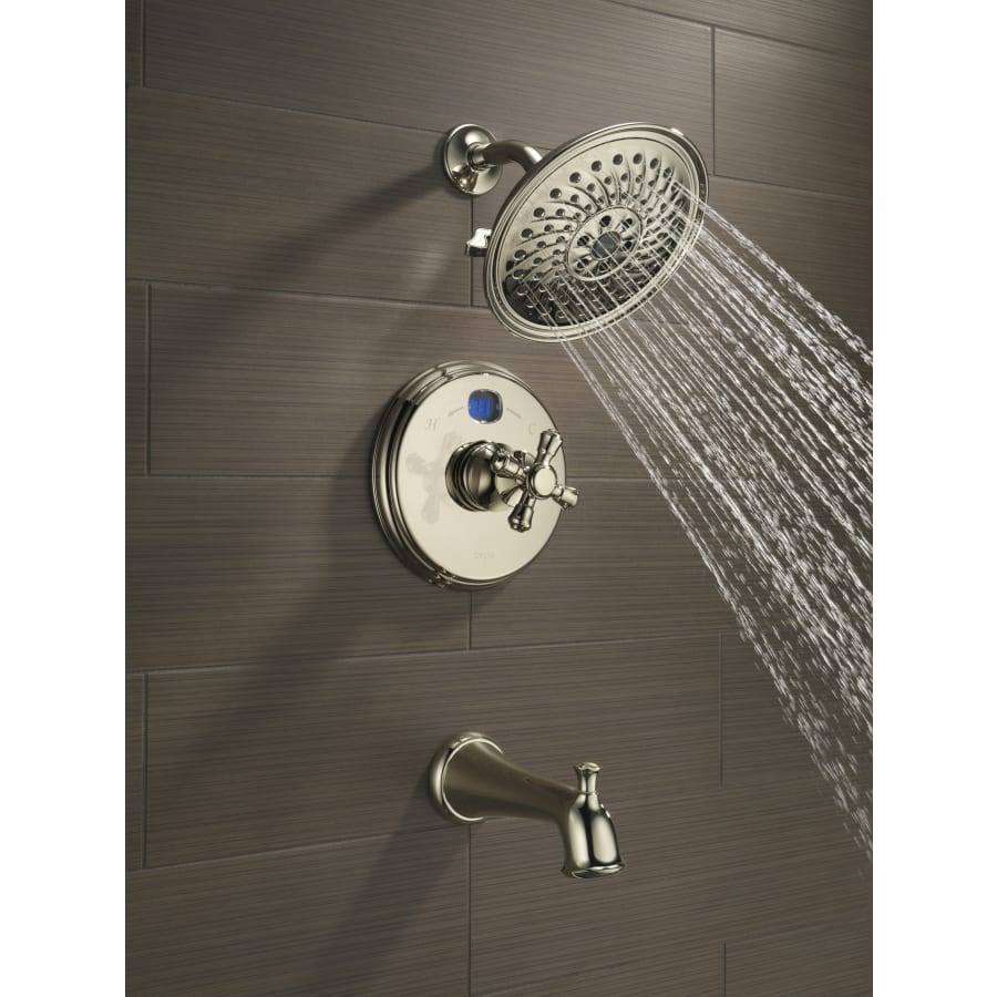 Delta-52687-Running Tub and Shower Trim in Brilliance Polished Nickel