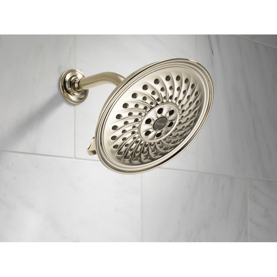 Delta-52687-Shower Head with Shower Arm in Brilliance Polished Nickel