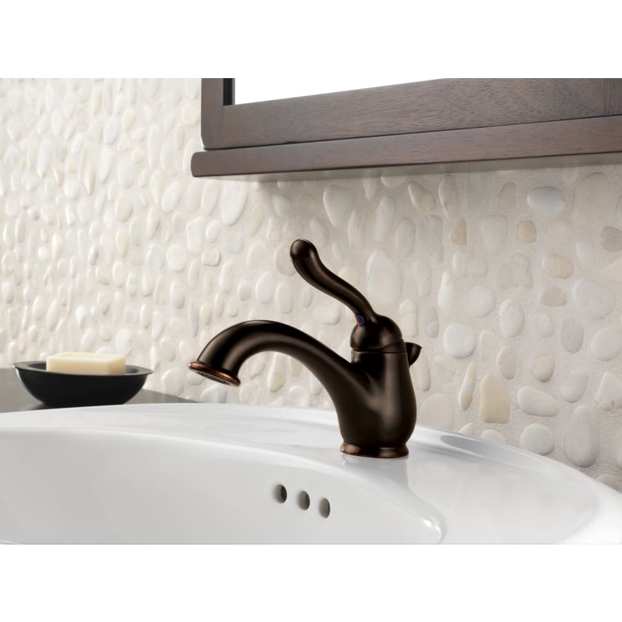 Delta-578-DST-Installed Faucet in Venetian Bronze