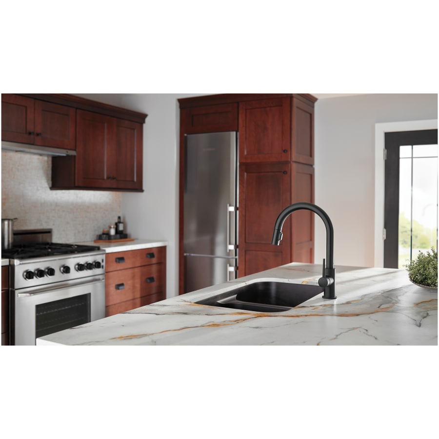 Delta 9159-CZ-DST Trinsic Pull-Down Kitchen Faucet with
