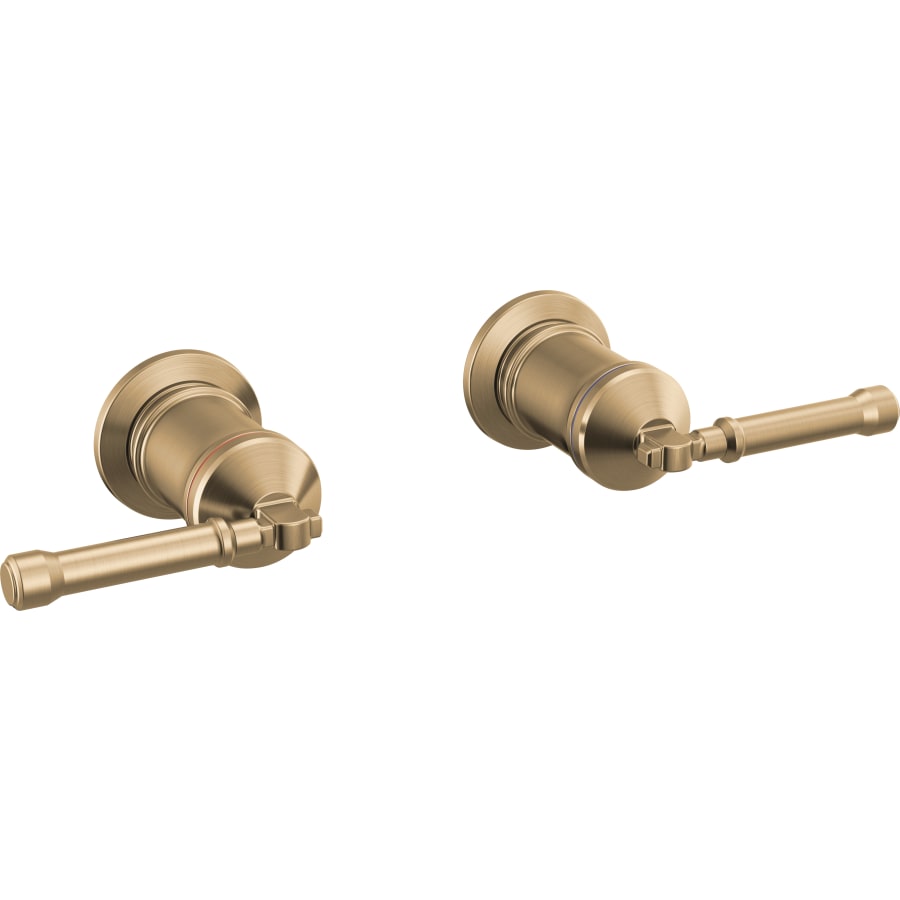 Delta H583CZ-PR Broderick Lever Handle Kit for Wall Mount Tub