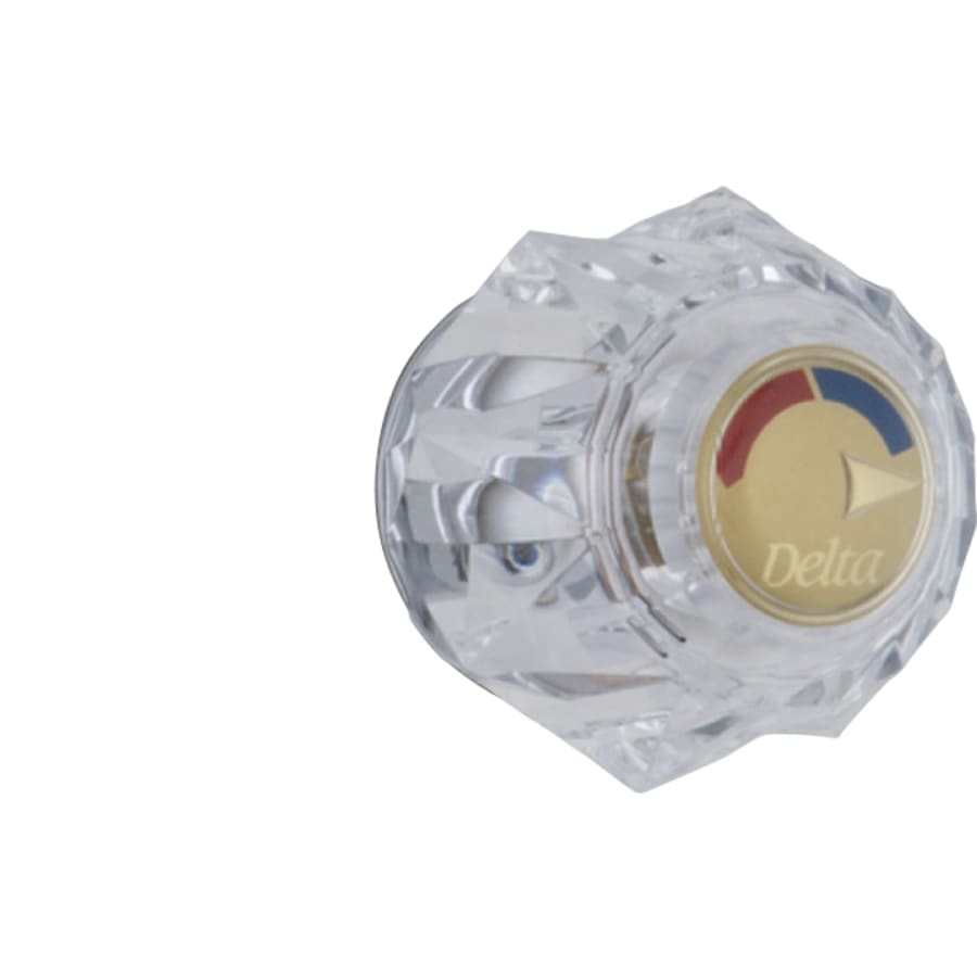 Delta Single Handle Polished Brass Knob na