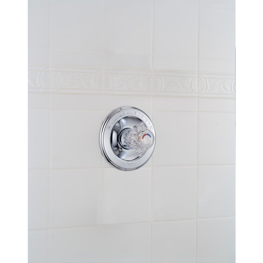 Delta-T13022-Installed Valve Trim in Chrome