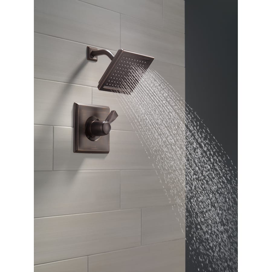 Delta-T14251-Running Shower Head in Venetian Bronze