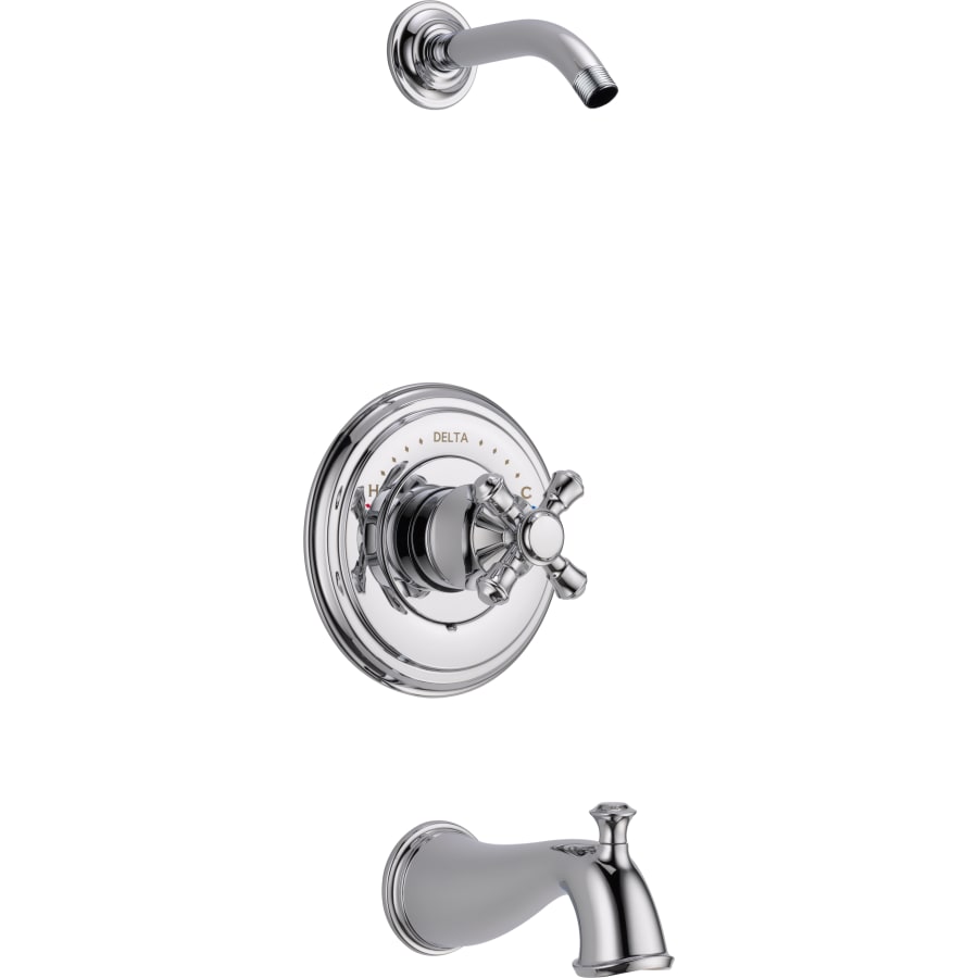 delta-t14497-lhp-lhd-installed-tub-and-shower-trim-in-chrome-less-shower-head-1254 delta-t14497-lhp-lhd-installed-tub-and-shower-trim-in-chrome-less-shower-head-1254