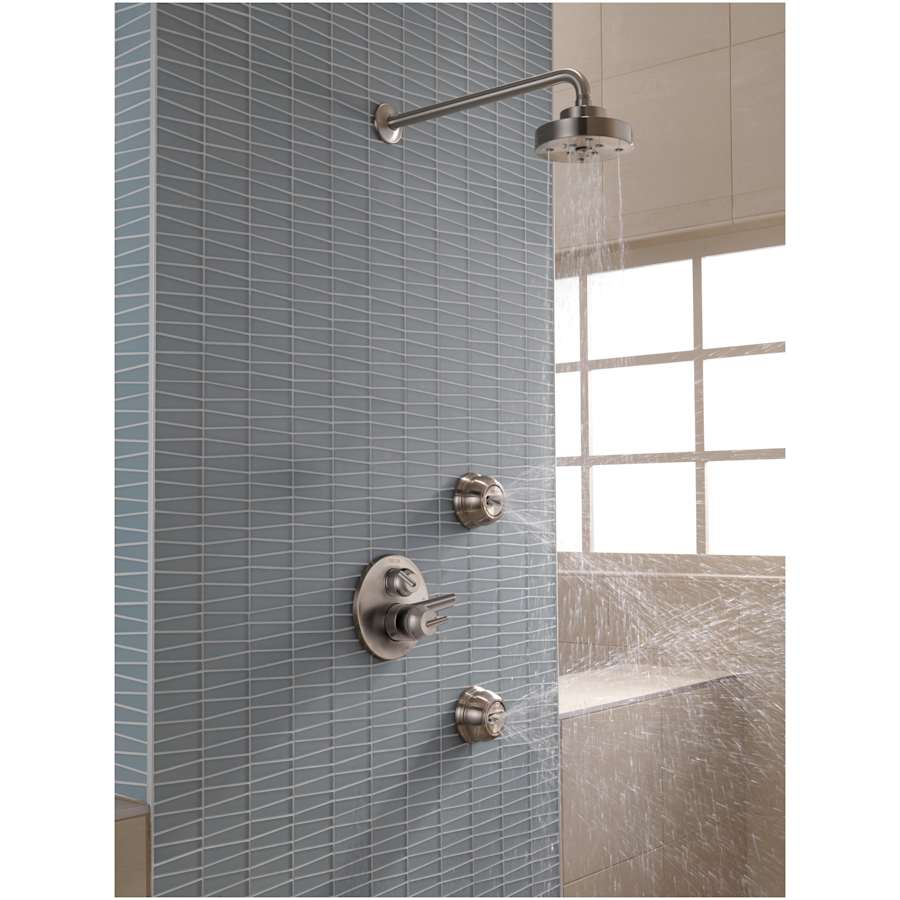 thumbnail image 2 of Delta Cassidy 17 Series Shower Trim - Champagne Bronze Pressure Balanced Valve With Diverter 2 of 10