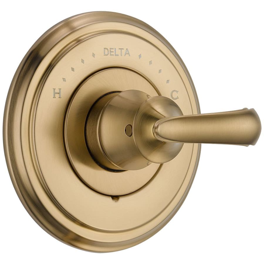 Champagne Bronze Finish with French Curve Handle