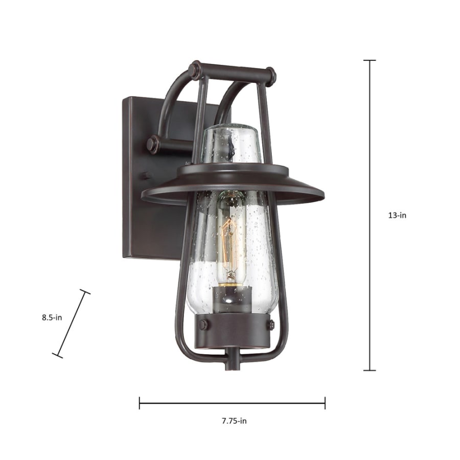 Designers Fountain Stonyridge 13-in H Satin Bronze Medium Base (E-26) Outdoor Wall Light Designers Fountain Stonyridge 13-in H Satin Bronze Medium Base (E-26) Outdoor Wall Light