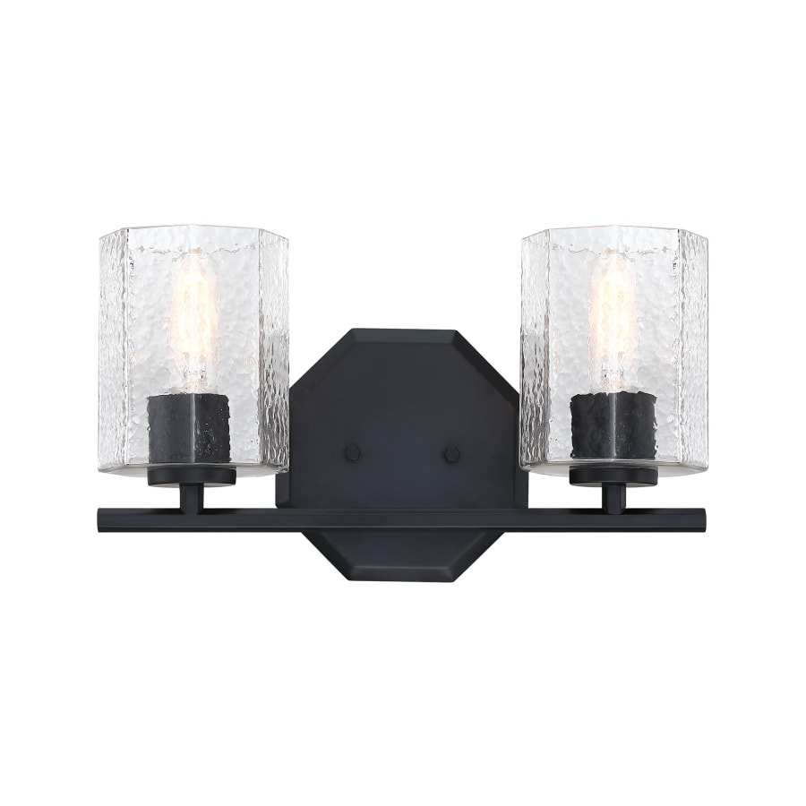 Designers Fountain Haven 2 Light 16" Wide Vanity light Matte Black