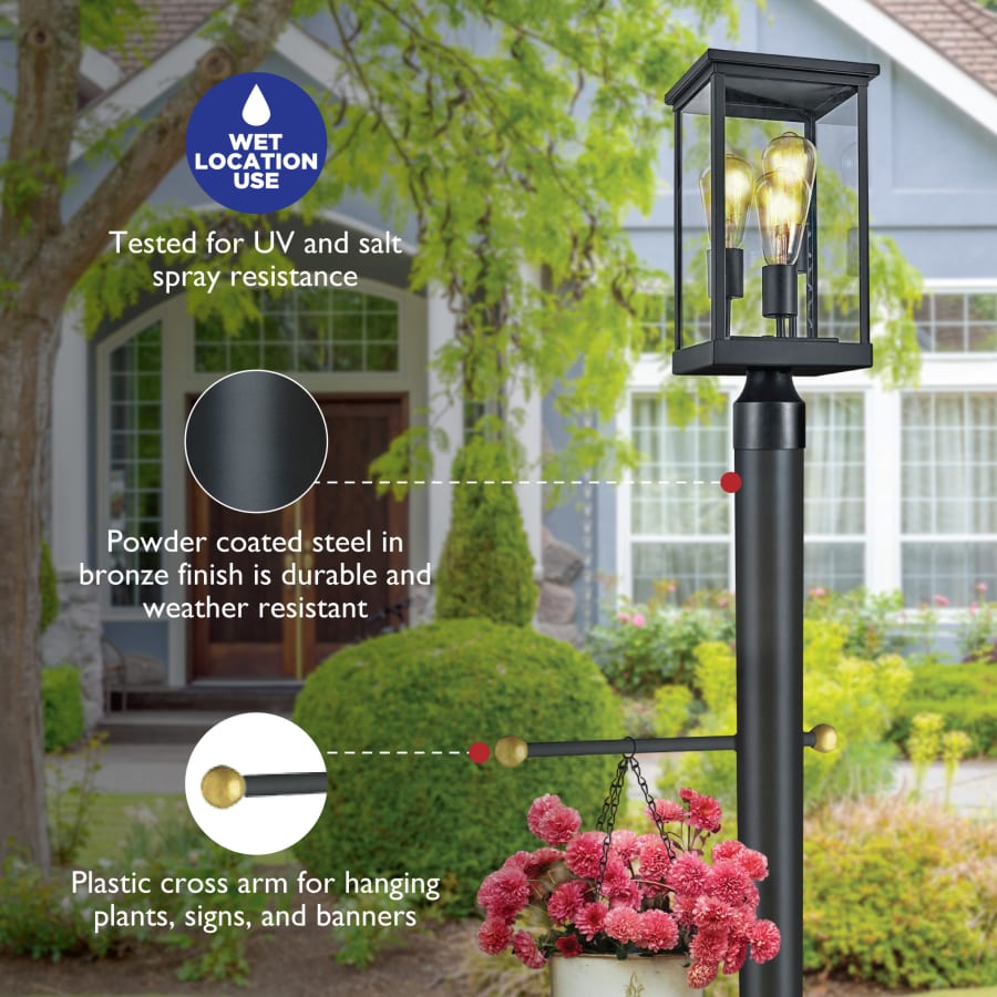 Lamp post cross arm on sale