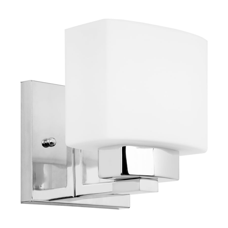 Bathroom sconce with outlet cheap