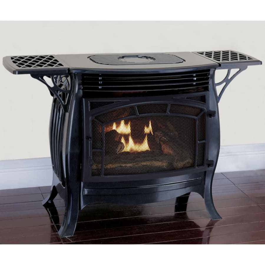 Ventless Gas Stove Stand Alone Propane Heater Freestanding