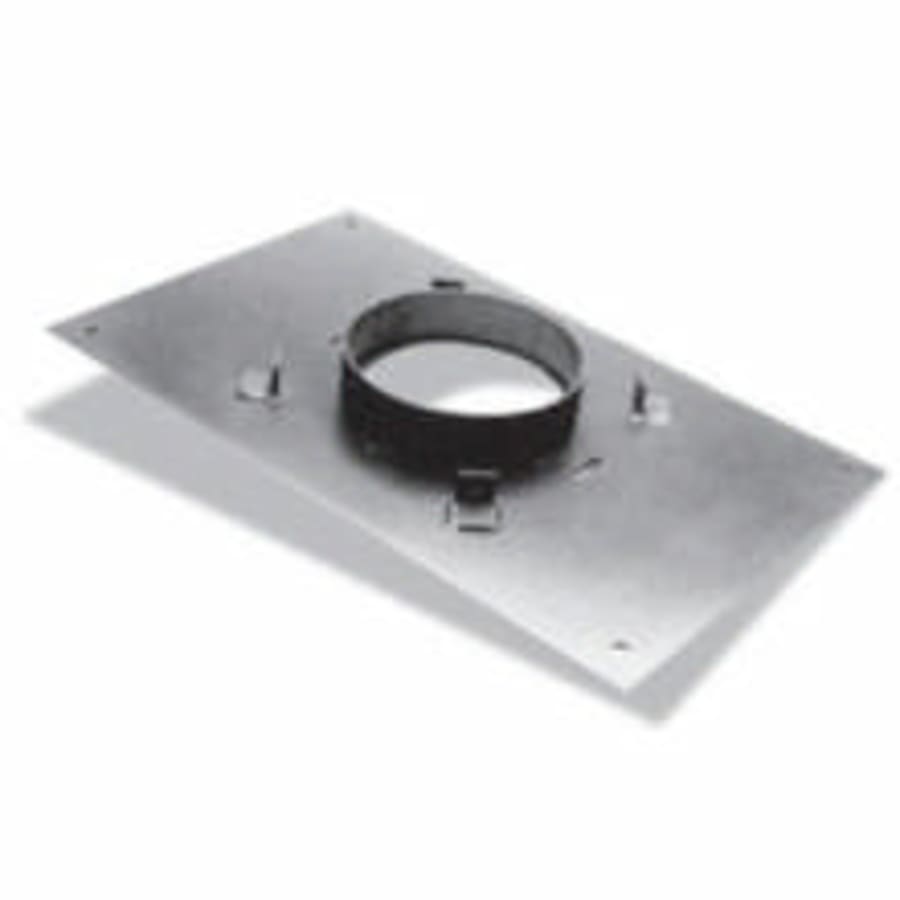 DuraVent 6" Inner Diameter - DuraPlus Class A Chimney Pipe - Triple Wall - 17" x 21" Transition Anchor Plate Galvanized