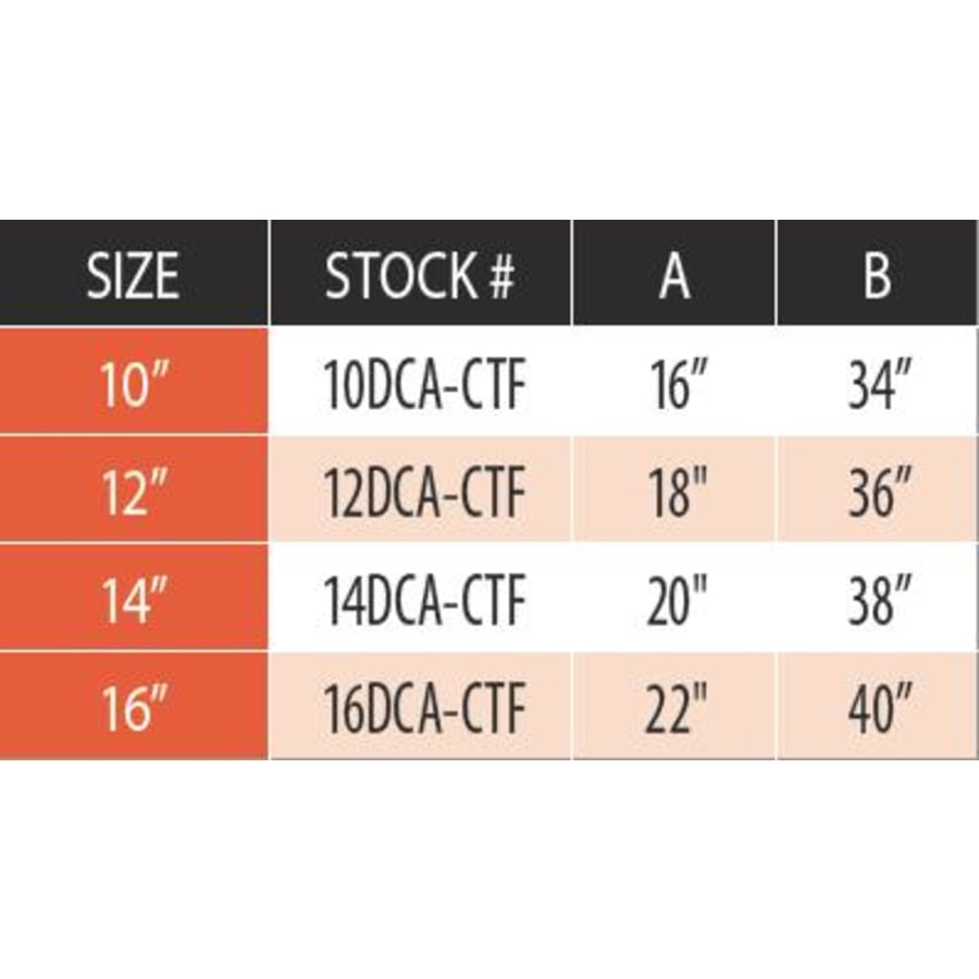 duravent_10dca_ctf_measurement_chart_0 duravent_10dca_ctf_measurement_chart_0