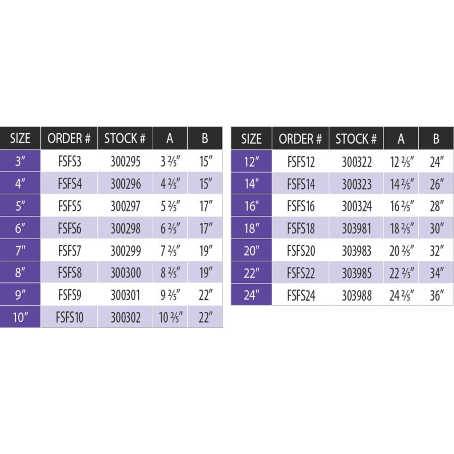 duravent_fsfs5_measurement_chart_0 duravent_fsfs5_measurement_chart_0