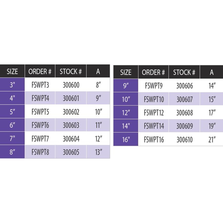 duravent_fswpt6_measurement_chart_0 duravent_fswpt6_measurement_chart_0