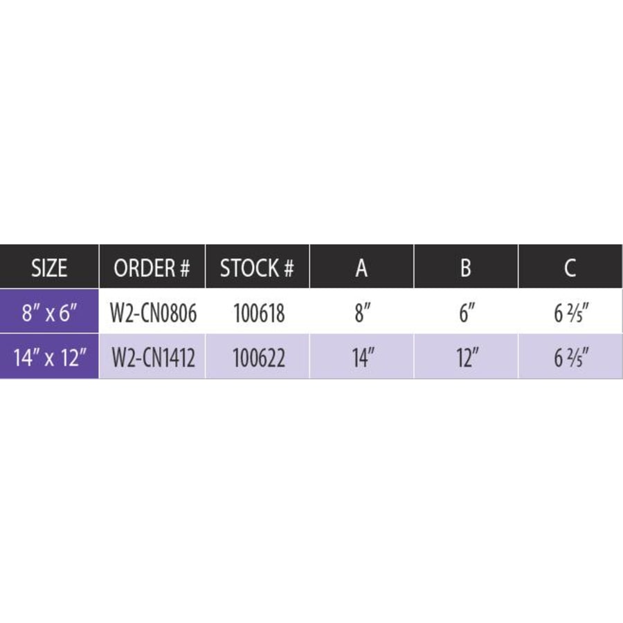 duravent_w2_cn1412_measurement_chart_0 duravent_w2_cn1412_measurement_chart_0