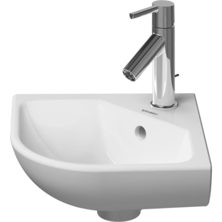 Duravit ME by Starck 13-3/4" Corner Lavatory Sink White