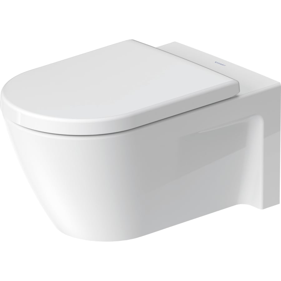 2点セット Duravit 253309-Dual Starck 2 0.8/1.6 Gpf Dual Flush Wall