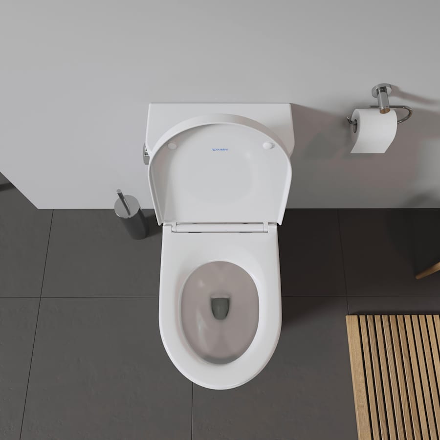 Duravit 21950100U3 Duravit No.1 1.28 GPF Elongated Toilet