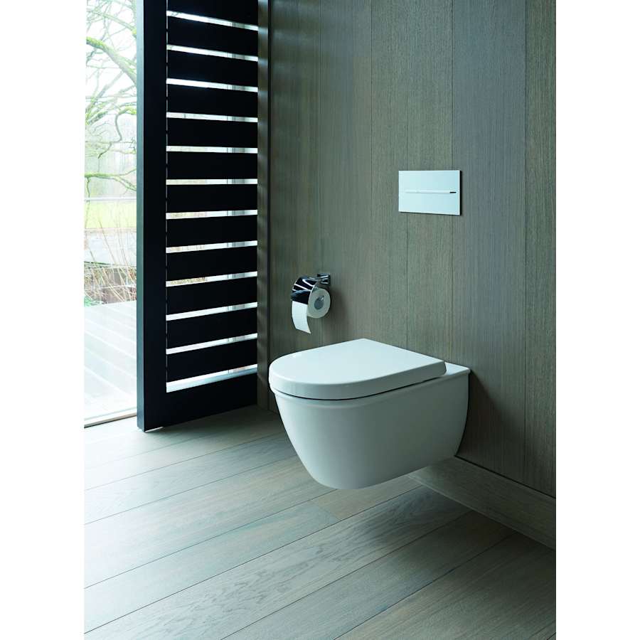 Duravit 2544090092 Darling New 0.8/1.6 GPF Dual Flush Wall Mounted