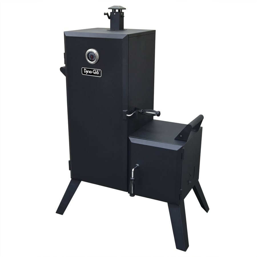 Dyna-Glo DGO1176BDC-D Steel Double Door Vertical Charcoal Offset