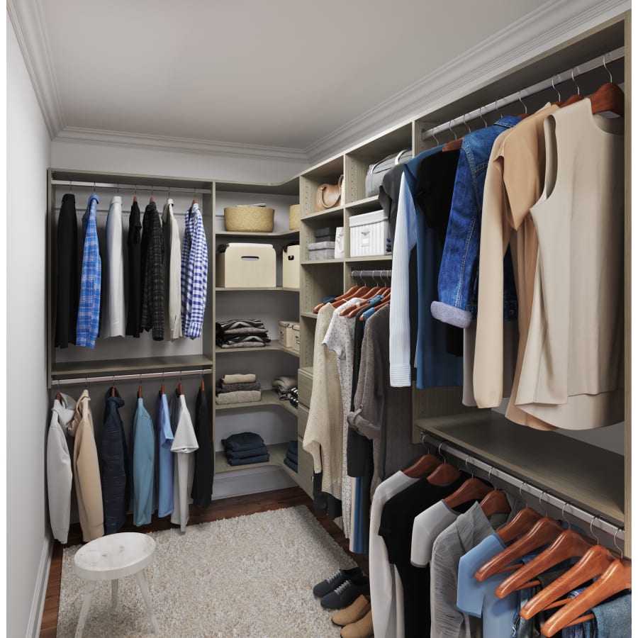 Easy Track PH43-CG 114 Inch Wide Ultimate Corner Closet