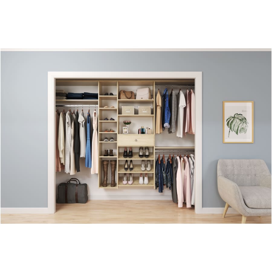 108 inch closet rod clearance