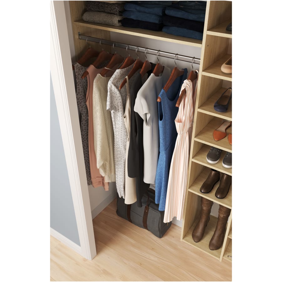 Easy Track PH44 MJ 108 Inch Wide Ultimate Closet Organizer Build