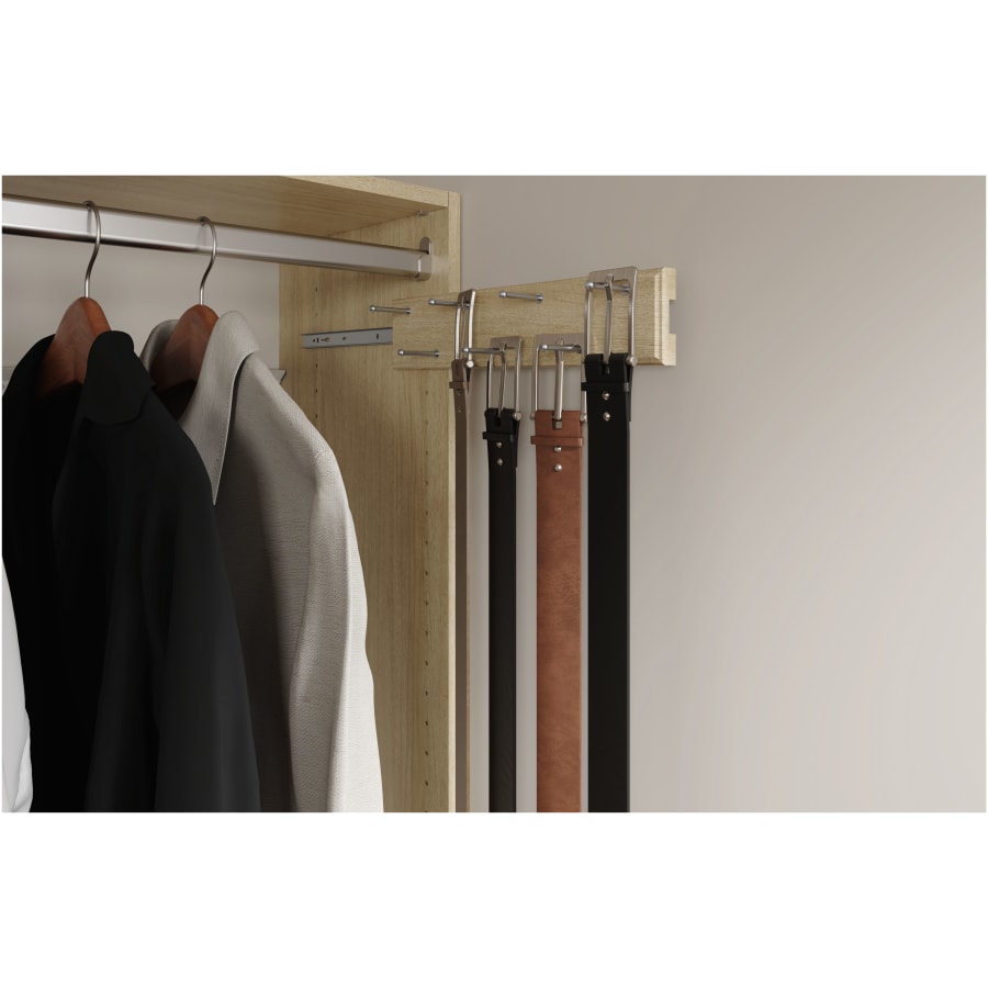 Easy Track RA1202 17 Inch Belt Rack for Easy Track Closet Build