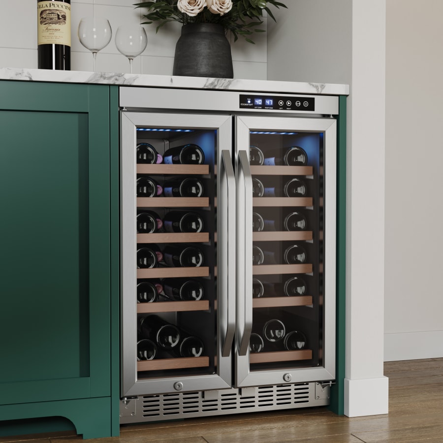 EdgeStar CWR362FD 24 Inch Wide 36 Bottle Built In Wine Build