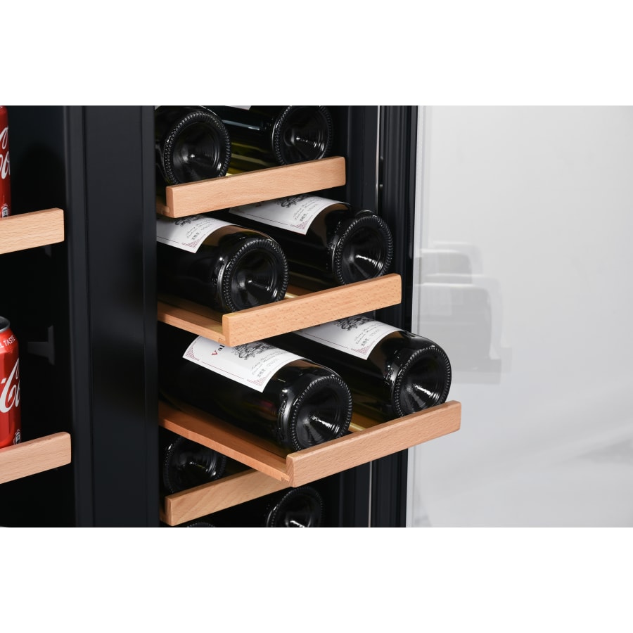 EdgeStar CWB1760FD 24 Inch Wide 17 Bottle Wine and 53 Can