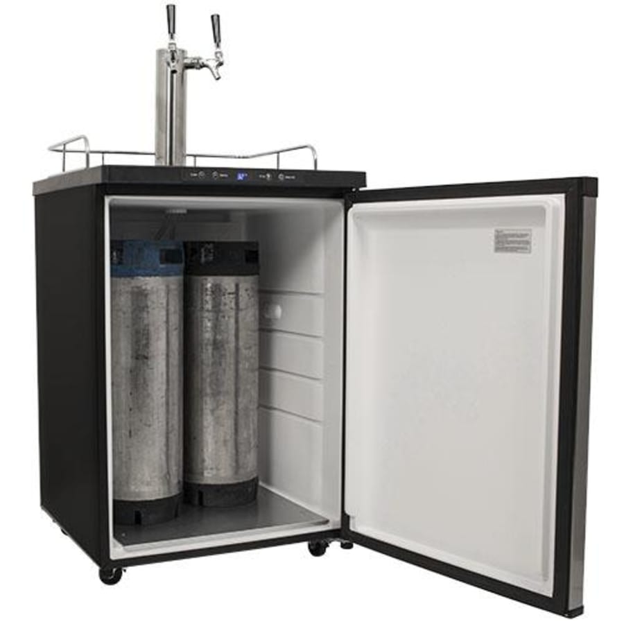 Twin tap kegerator cheap