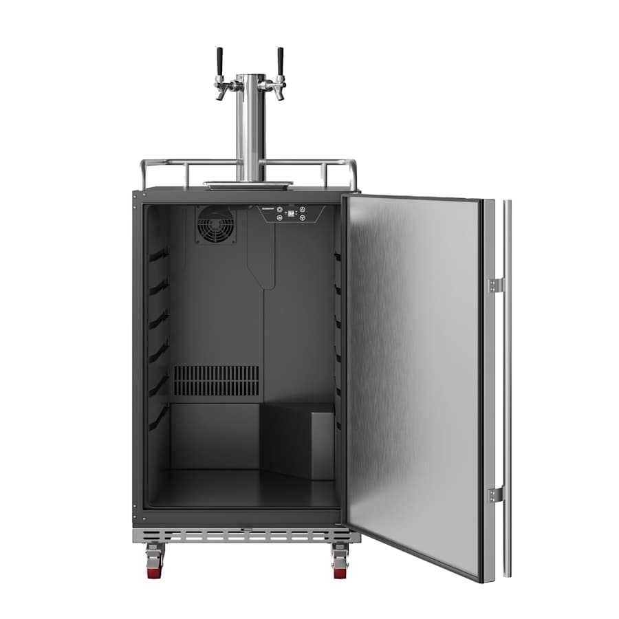 EdgeStar KC7000SSTWIN Built-in Dual Tap Kegerator - Thumbnail 5