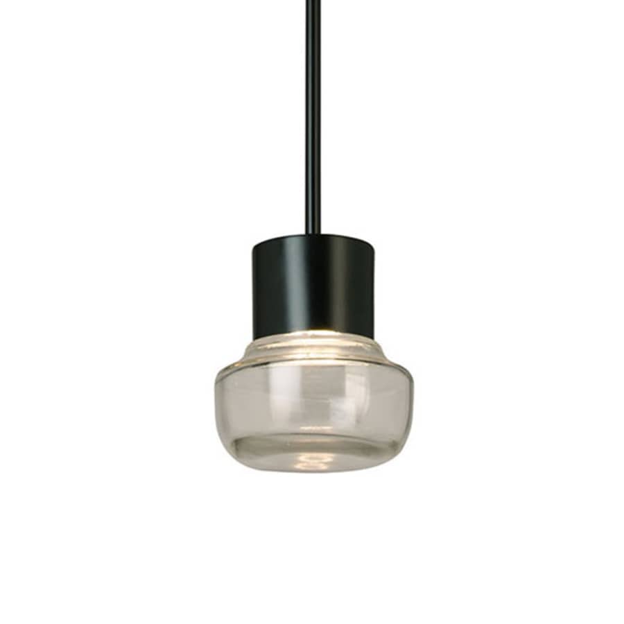 Eglo Belby 6" Wide LED Mini Pendant Black