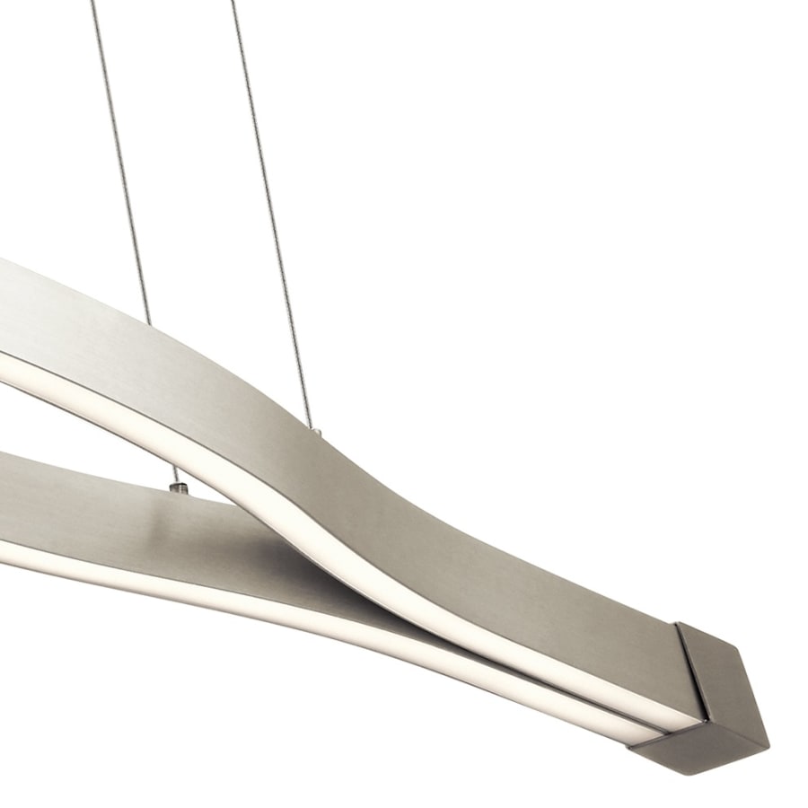 Elan-Nya Large Linear Chandelier-Close Up