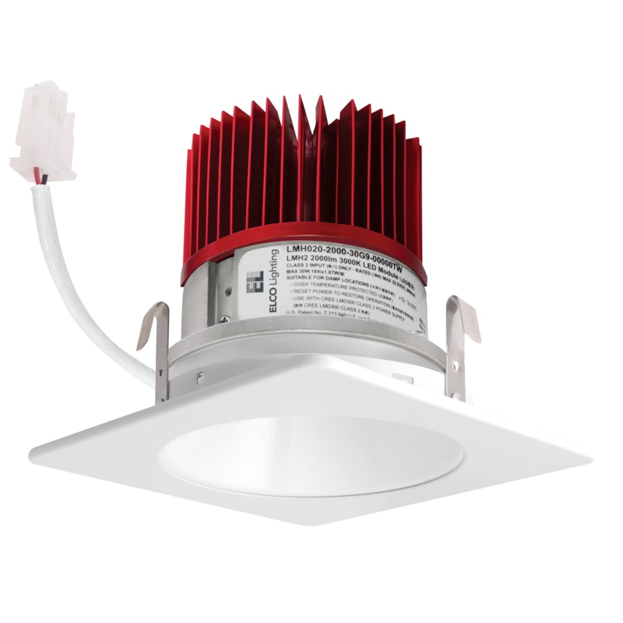 Elco The Cedar System 4" Integrated LED Reflector Recessed Trim - 1250 Lumens 2700 Kelvin White