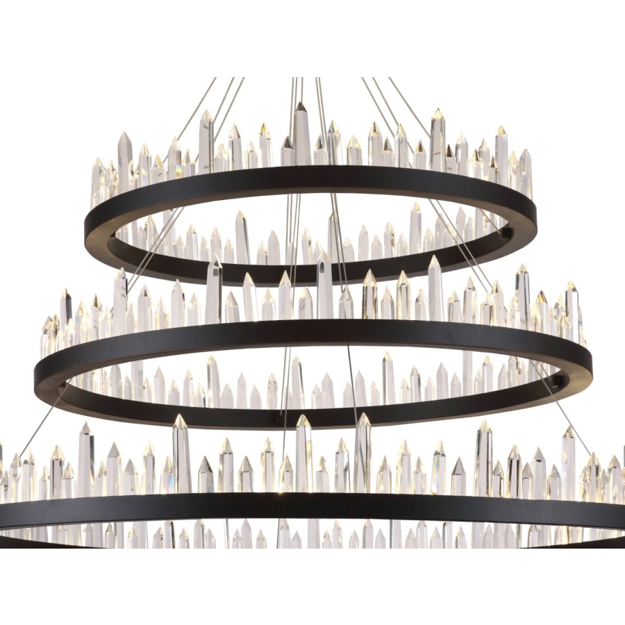 Elegant Lighting-1705G3L-Close-up of Satin Dark Grey