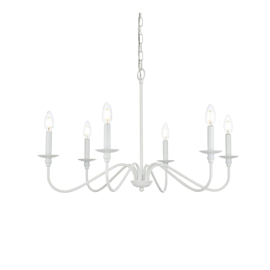 【​限​定​販​売​】 Elegant Lighting 36 Light 6 Rohan LD5006D36BR 知育玩具