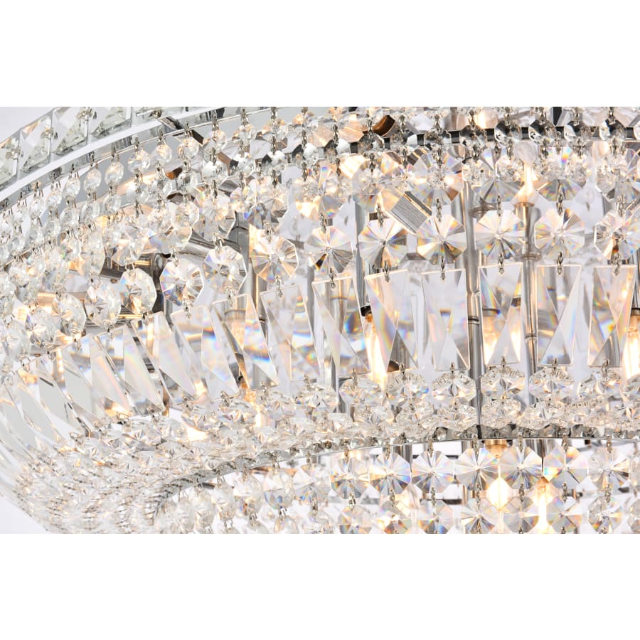 Elegant Lighting V2528F36C/RC Tranquil 21 Light 36