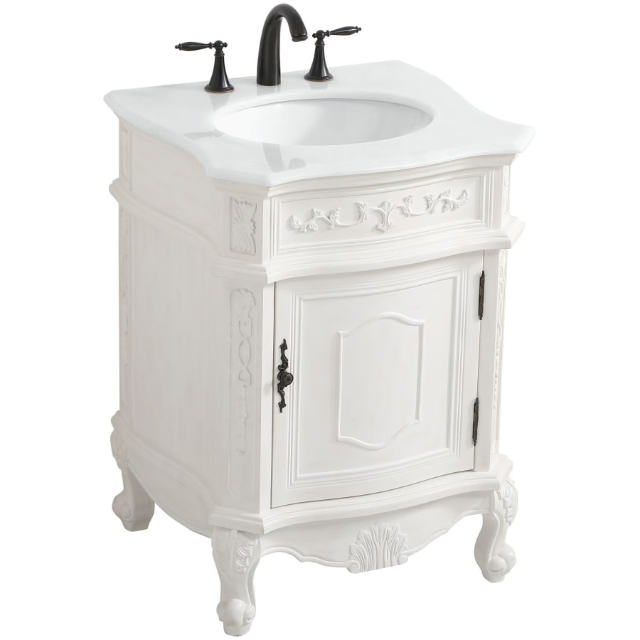 Elegant Lighting Berkshire 24" Free Standing Single Basin Vanity Set - Thumbnail 5