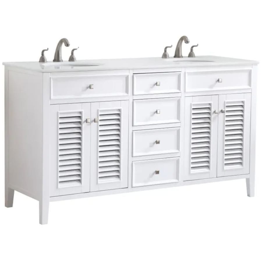 Cape Cod 60" Double Bathroom Vanity - Thumbnail 4