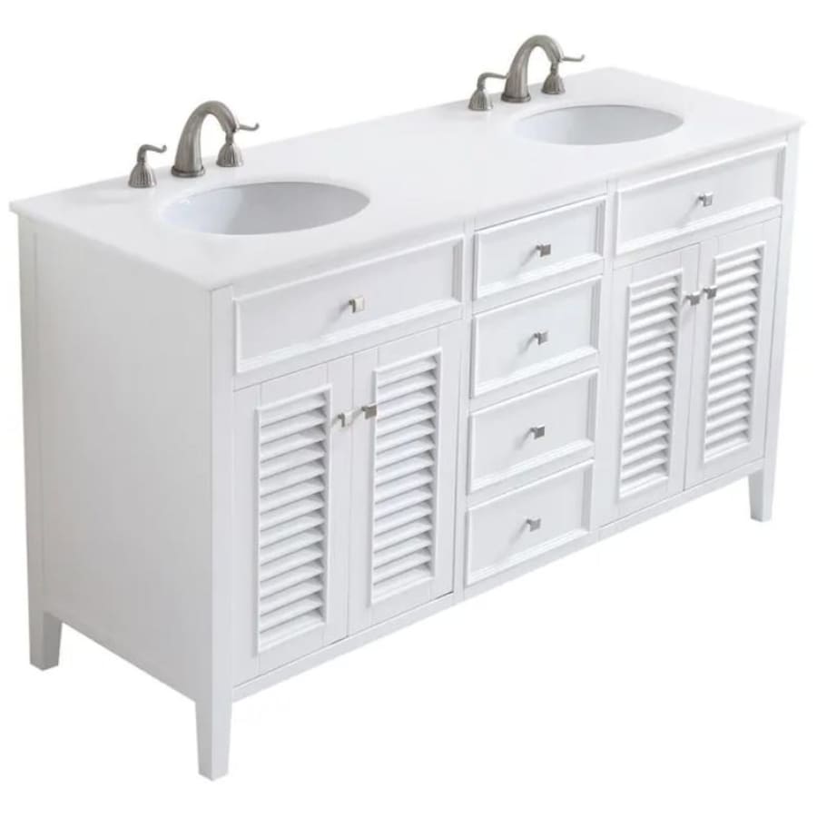 Cape Cod 60" Double Bathroom Vanity - Thumbnail 3