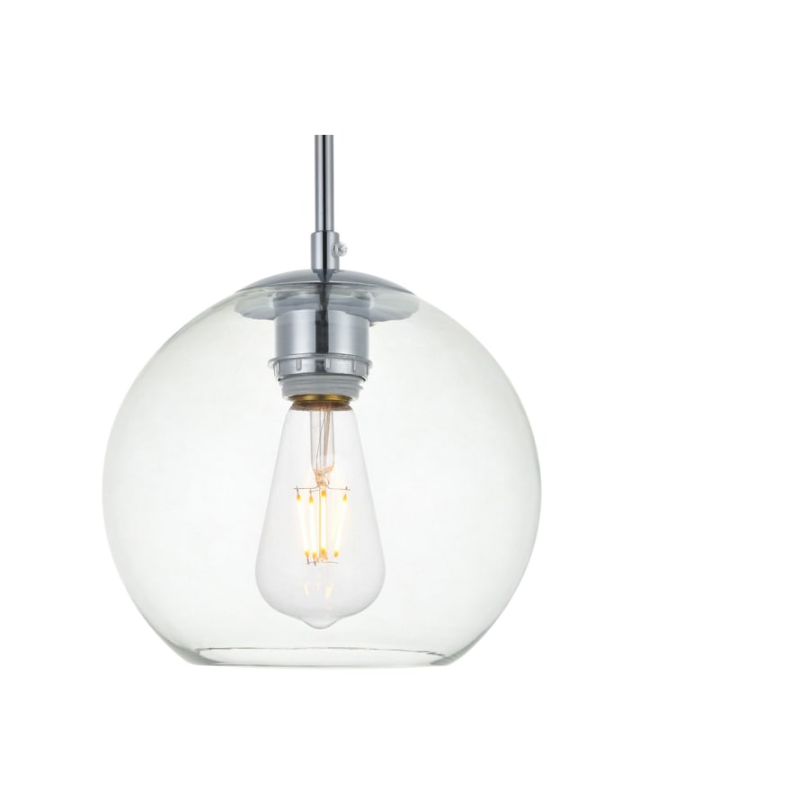 Elegant ld2236bk baxter 3 lights black pendant with clear glass cheap