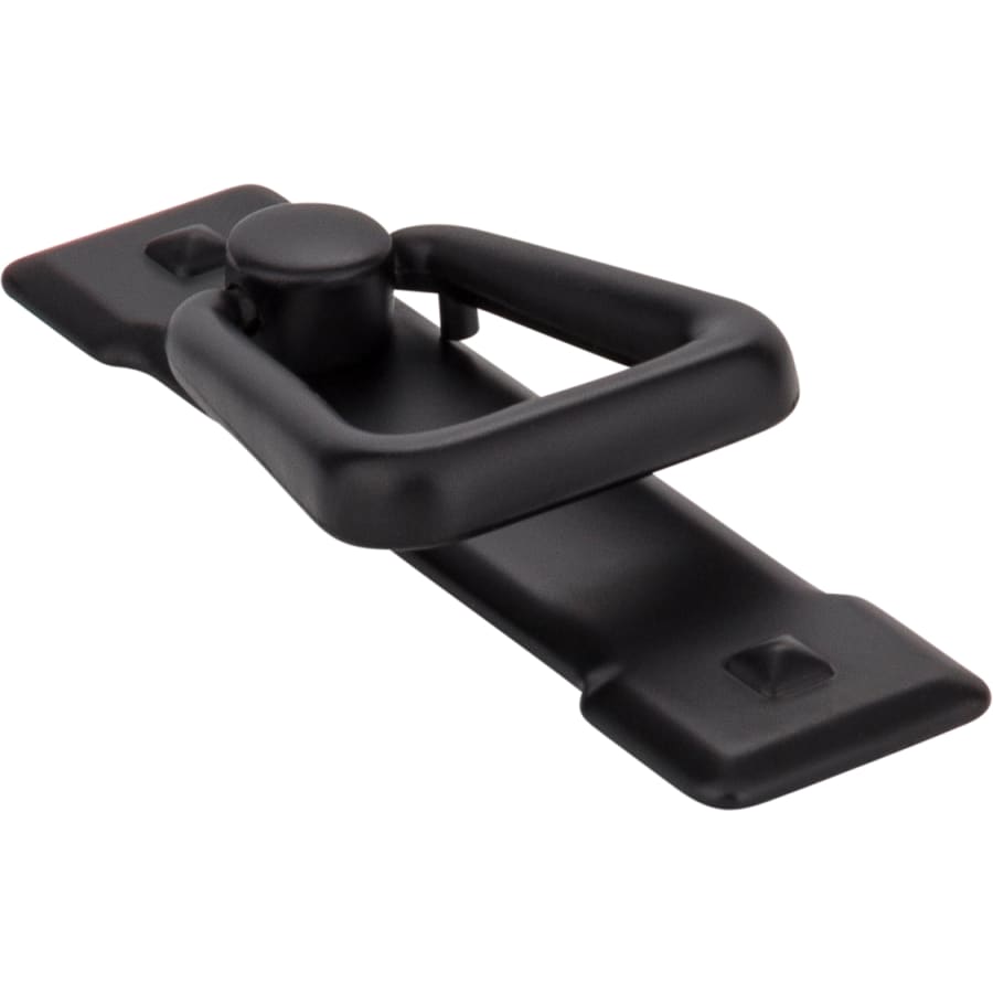 Elements Verona 2-1/4 Inch Center to Center Traditional Vintage Door Knocker Drop Drawer Pull Matte Black