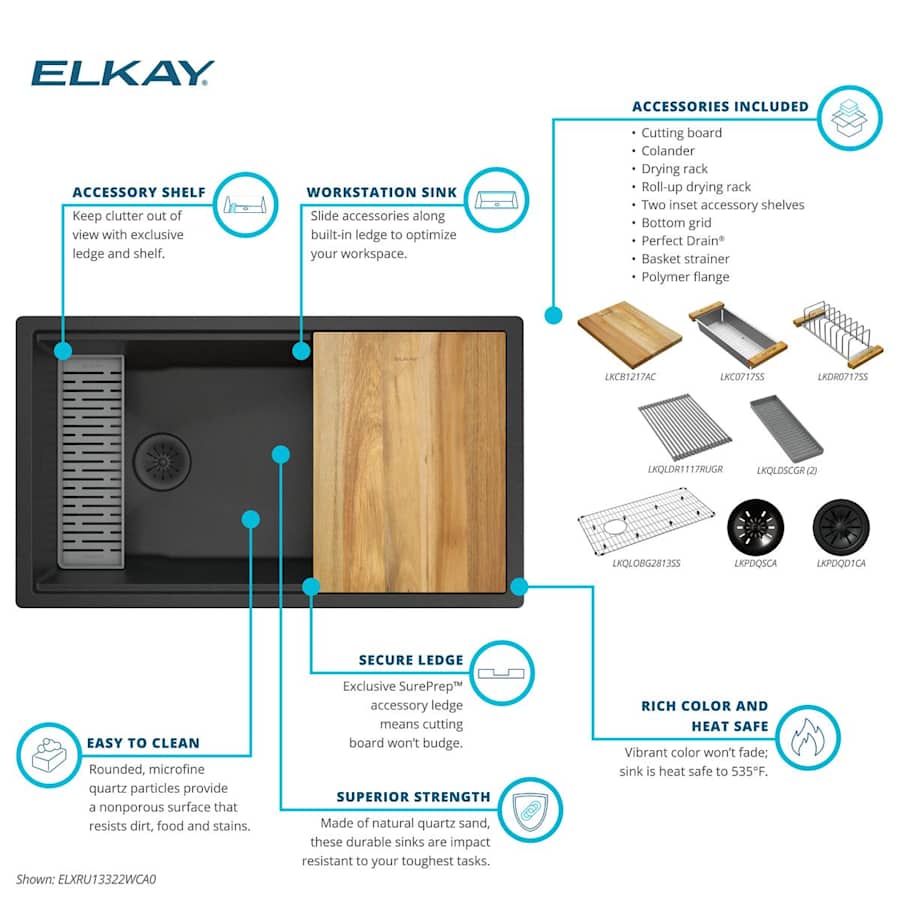 Elkay ELXRU13322WFX0